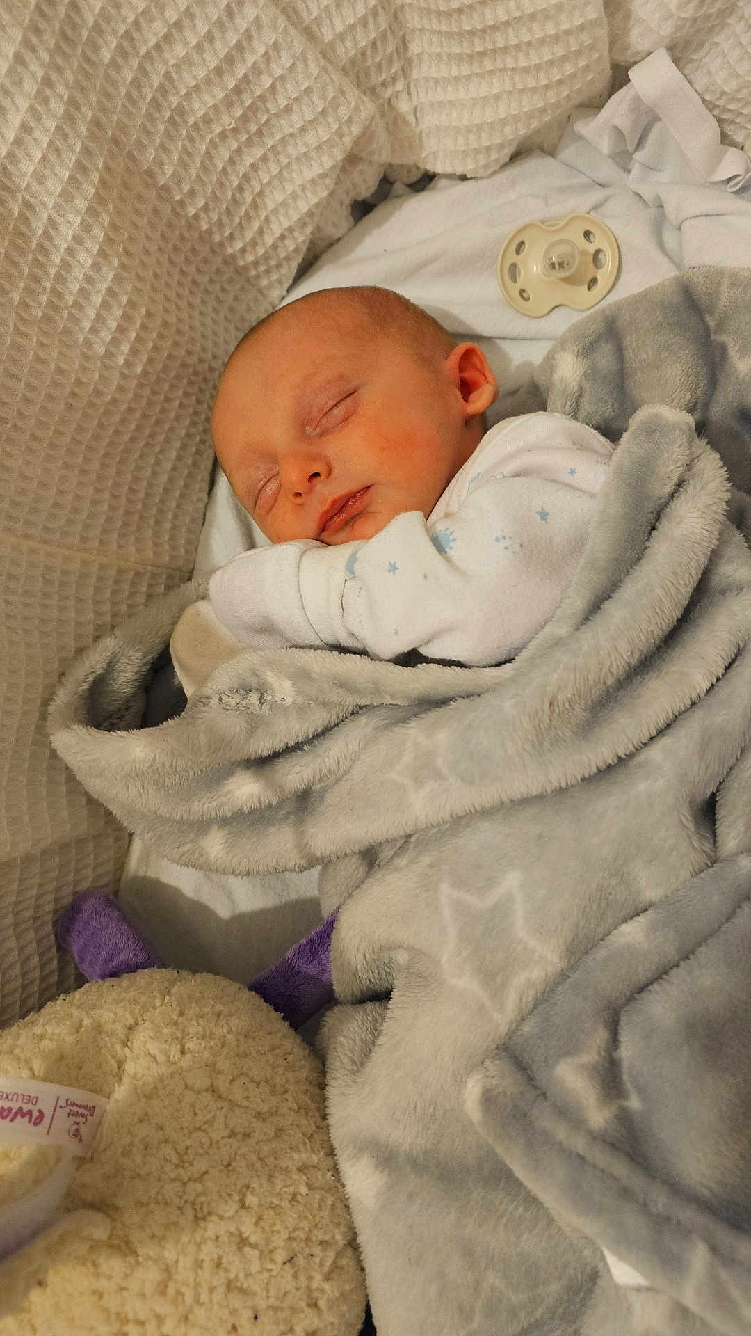 Vincent joined the competition — help win amazing prizes! baby, bed, bedroom, blanket, couch, cradle, crib, cushion, face, furniture, head, indoors, infantbed, newborn, person, photography, portrait, quilt, room, sleeping