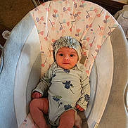 Jaylin joined the competition — help win amazing prizes! applique, baby, bed, bonnet, cap, chair, clothing, couch, cradle, crib, face, furniture, hat, head, infantbed, newborn, pattern, person, photography, portrait