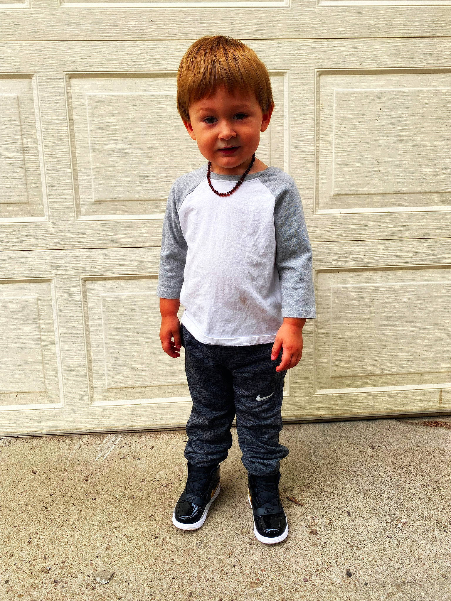 Kysen joined the competition — help win amazing prizes! baby_toddler_clothing, child, denim, door, face, footwear, gesture, hair, happy, head, leg, outerwear, person, sleeve, smile, standing, street_fashion, t_shirt, toddler, waist