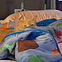 Milo joined the competition — help win amazing prizes! cat, orange_cat, blanket, bed, indoor, cozy, feline, peeking, resting, fur, animal, cute, cute_pet, domestic_cat, home, living_room, comfort, relaxing, sleepy, nap
