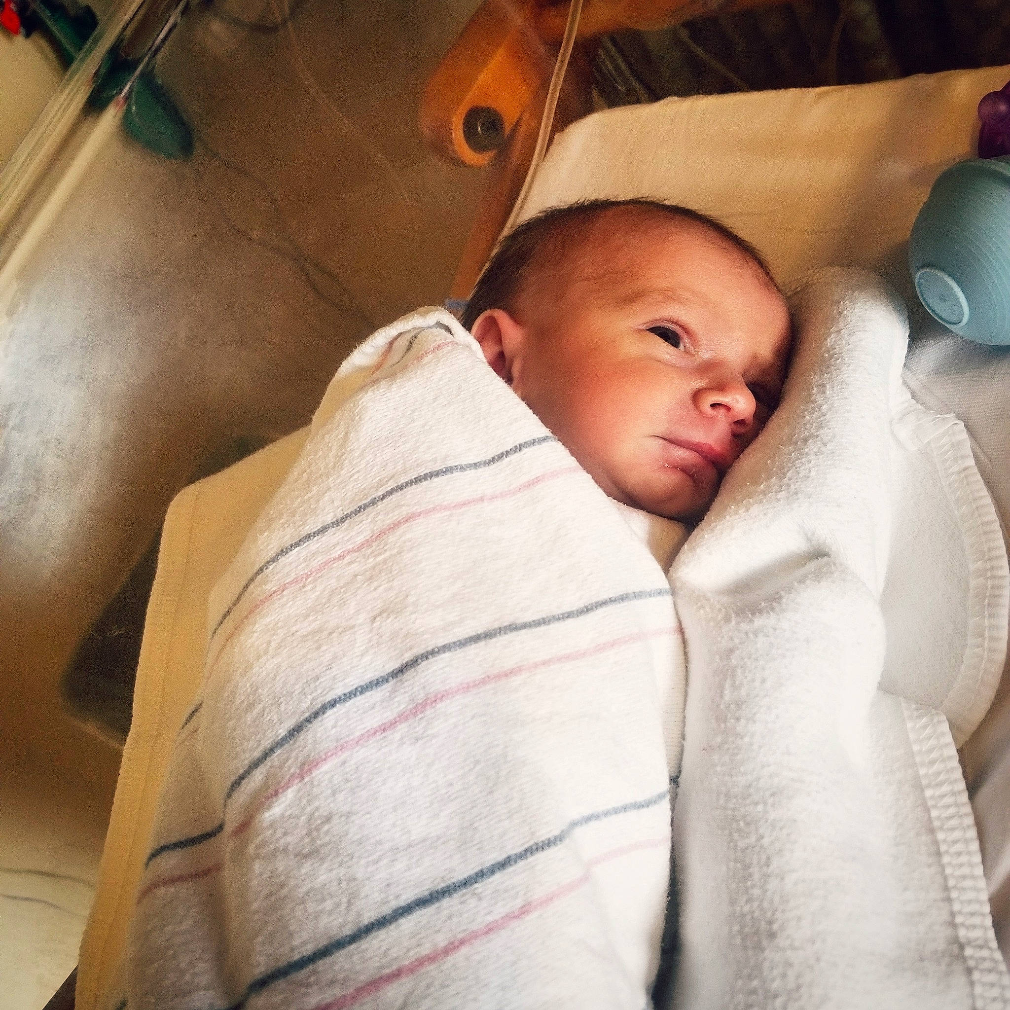 Elijah joined the competition — help win amazing prizes! baby, cheek, child, eye, face, head, linens, nose, person, skin, smile, textile, toddler