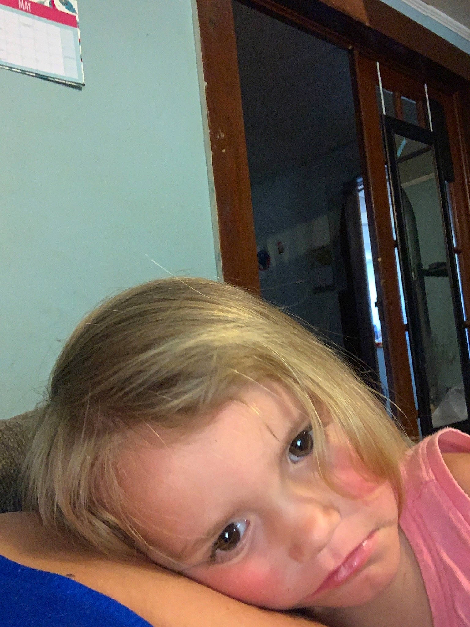 Holland joined the competition — help win amazing prizes! blond, cheek, child, chin, ear, face, forehead, hair, head, mouth, neck, nose, person, selfie, throat