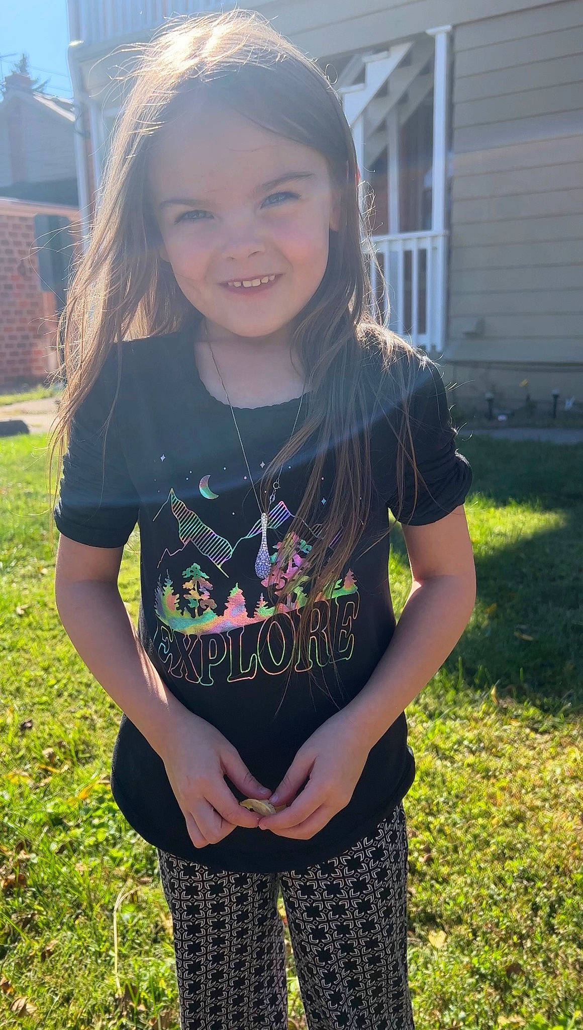 Grace is registered to the contest to win money with this photo: cool, eye, fun, grass, grass_family, hair, happy, head, joy, leaf, long_hair, meadow, neck, people_in_nature, person, plant, shoulder, sleeve, smile, summer