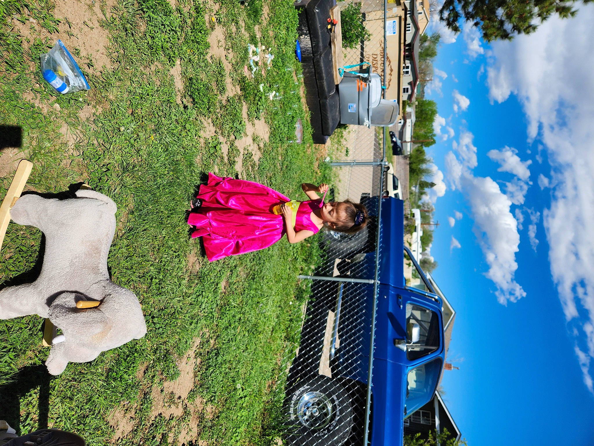 Ayanna is registered to the contest to win money with this photo: adventure, blue, cloud, electric_blue, fun, grass, grassland, landscape, leisure, line, people_in_nature, person, plant, pole, sky, tire, travel, tree, urban_design, vehicle