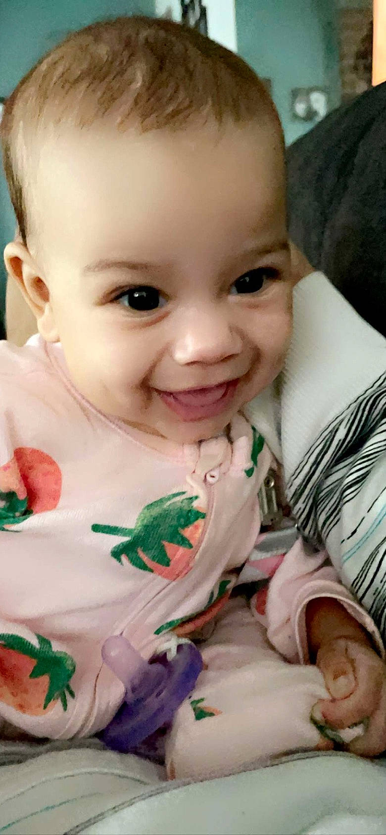 Ryder joined the competition — help win amazing prizes! arm, baby_toddler_clothing, cheek, chin, dress, ear, eye, eyelash, facial_expression, happy, head, joy, lip, mouth, neck, nose, person, product, skin, sleeve