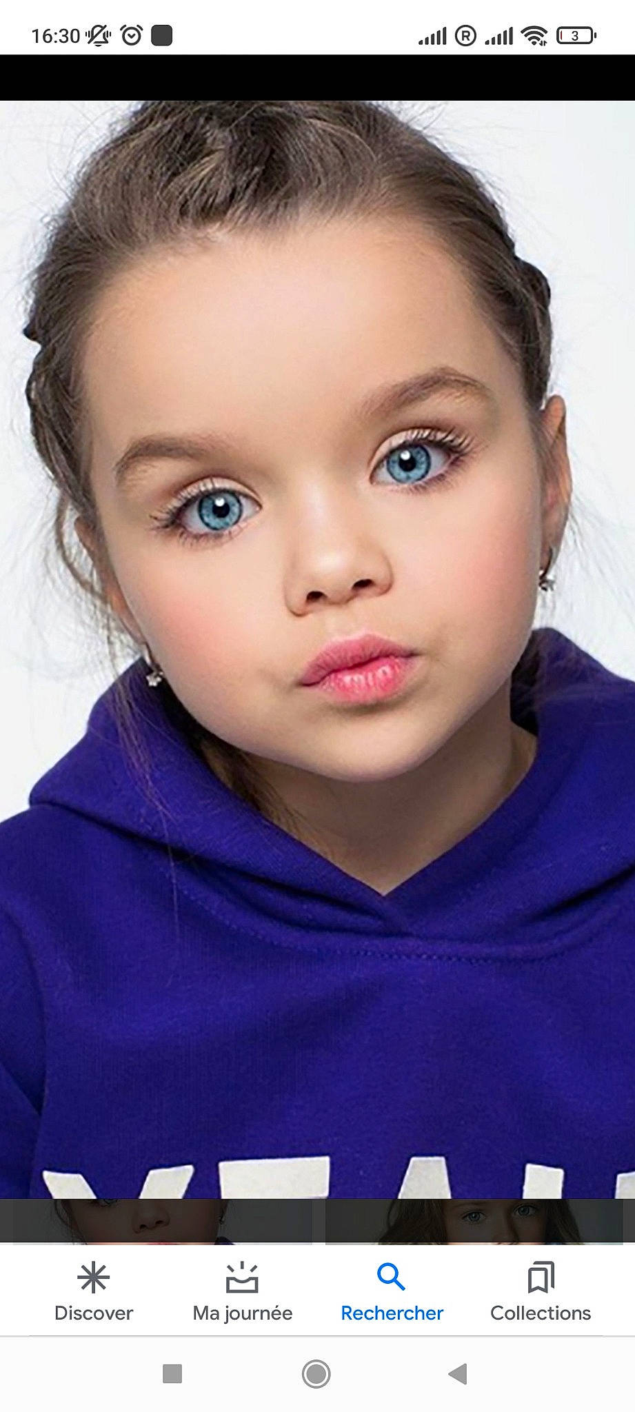 Amira participe au concours pour gagner de l'argent avec cette photo : azure, cheek, chin, ear, eye, eyebrow, eyelash, flash_photography, forehead, hair, jaw, lip, mouth, neck, nose, organ, person, photograph, shoulder, skin