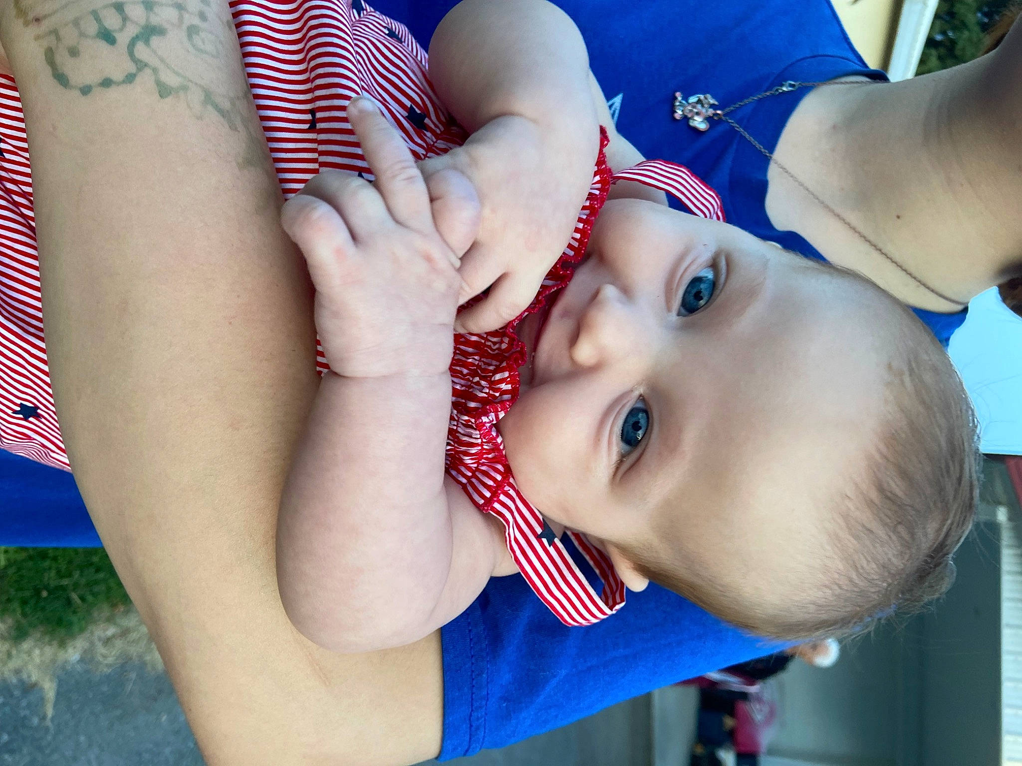 Winter is registered to the contest to win money with this photo: blue, chest, elbow, eye, eyelash, finger, fun, gesture, happy, joint, leisure, lip, mouth, neck, nose, person, shoulder, skin, thigh, toddler