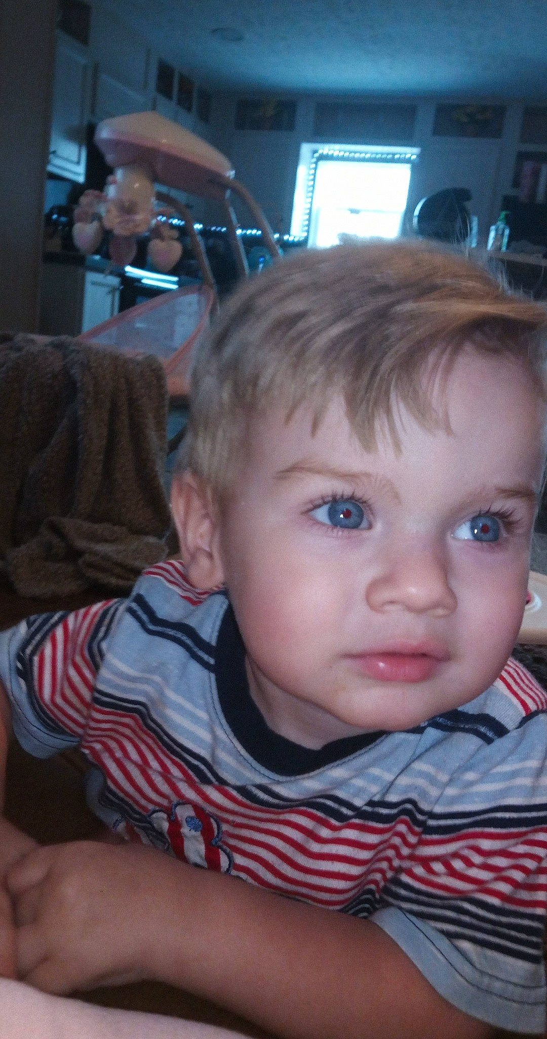 Braylan joined the competition — help win amazing prizes! baby, cheek, child, chin, ear, eye, eyebrow, face, forehead, hair, head, iris, lip, mouth, nose, person, skin, toddler