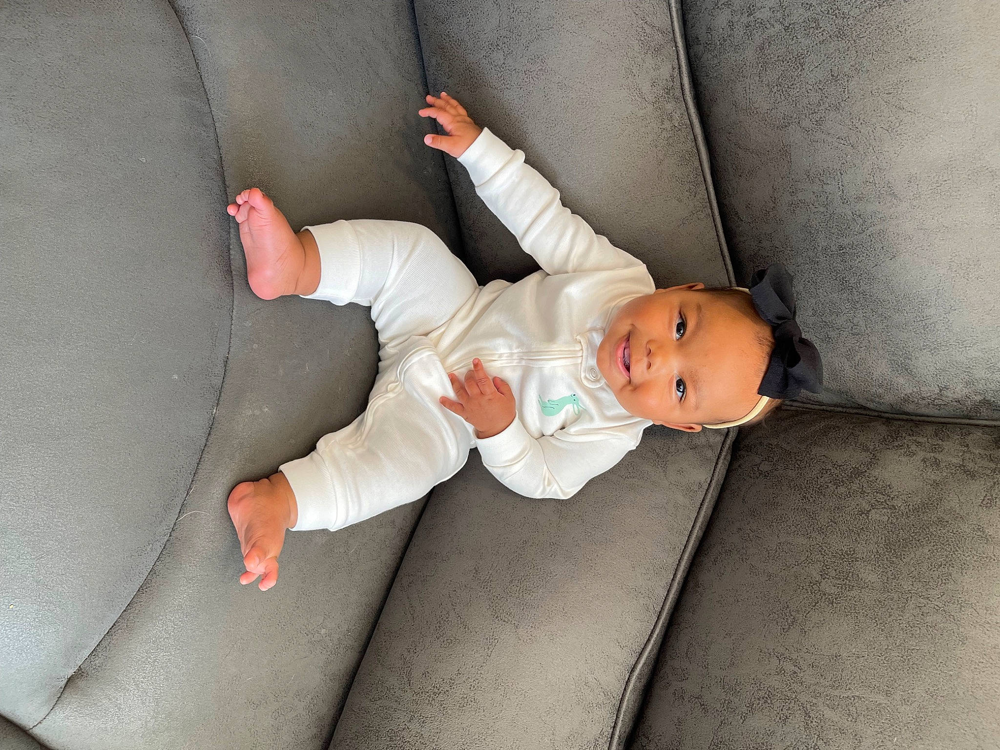 Lennox joined the competition — help win amazing prizes! auto_part, baby, baby_products, baby_toddler_clothing, car_seat, child, comfort, couch, foot, human_leg, joy, knee, linens, person, plant, sitting, sock, thumb, toddler, tree
