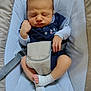 Thélyo participe au concours pour gagner de l'argent avec cette photo : newborn, baby, sleeping, infant, bandage, baby_seat, clothing, cushion, comfort, peaceful, small_hands, small_feet, navy_blue, face, portrait, indoors, soft_light, baby_care, resting, toddler