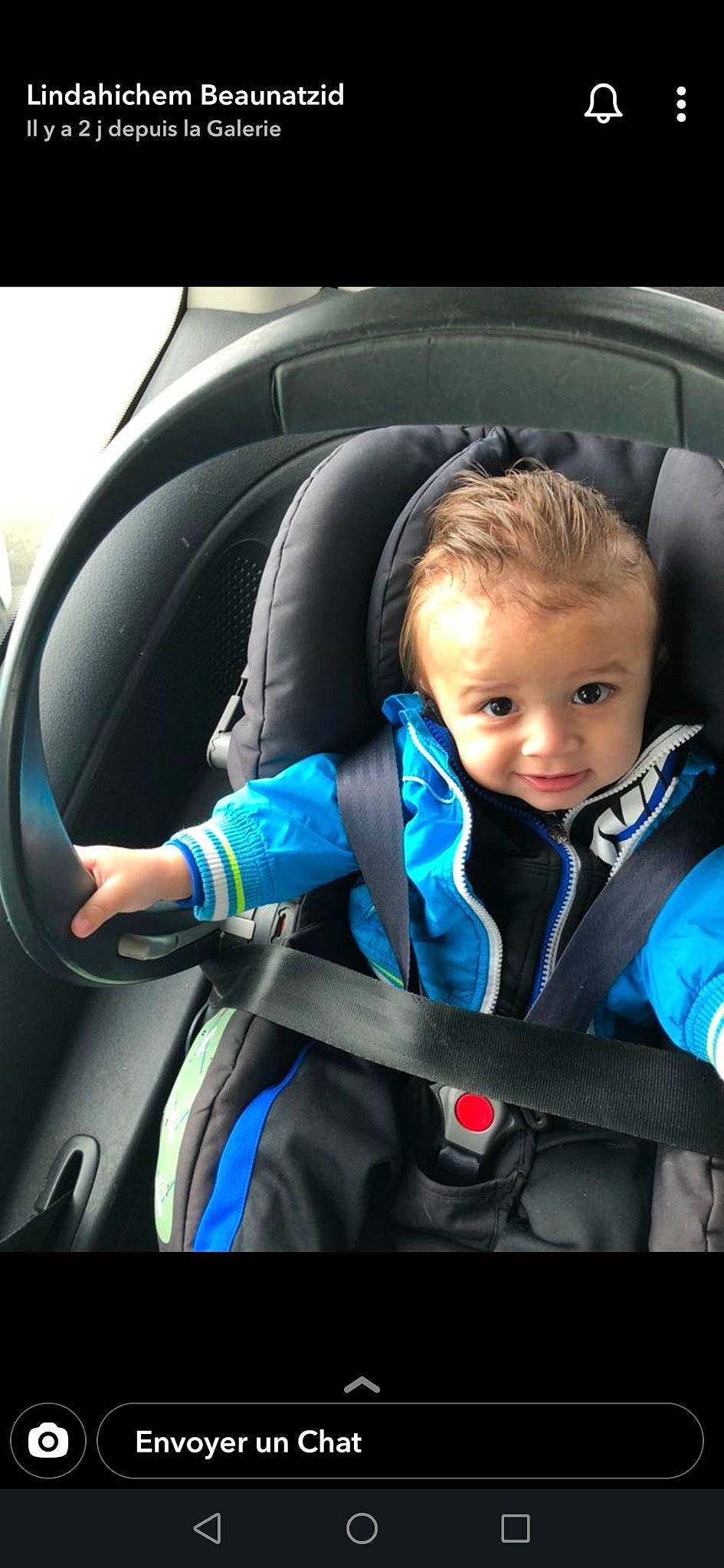 Rayan a rejoint le concours — aidez-le/la à gagner de superbes lots ! auto_part, automotive_design, automotive_exterior, baby_carriage, car, car_seat, car_seat_cover, comfort, electric_blue, flash_photography, head_restraint, mode_of_transport, motor_vehicle, person, personal_luxury_car, plant, steering_part, steering_wheel, toddler, vehicle