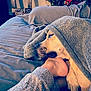 River joined the competition — help win amazing prizes! beard, bedding, blue, comfort, electric_blue, fur, grass, happy, human_leg, linens, pattern, pillow, room, selfie, sitting, textile, tints_and_shades, wool, woolen, woven_fabric