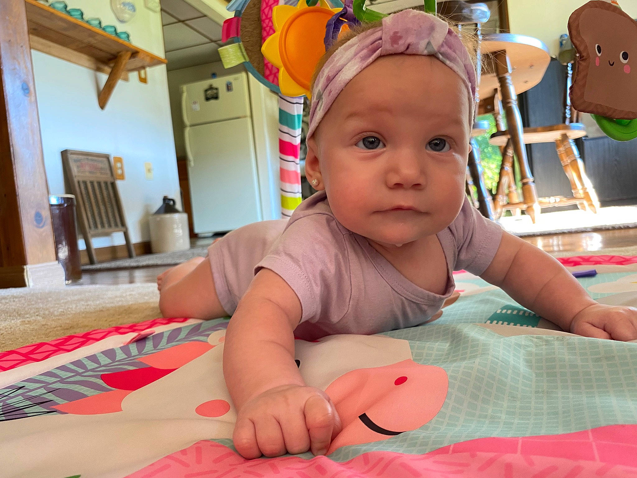 Camila joined the competition — help win amazing prizes! baby, baby_toddler_clothing, carmine, chair, child, crawling, finger, floor, flooring, fun, happy, headwear, leisure, person, play, recreation, room, sitting, thumb, toddler