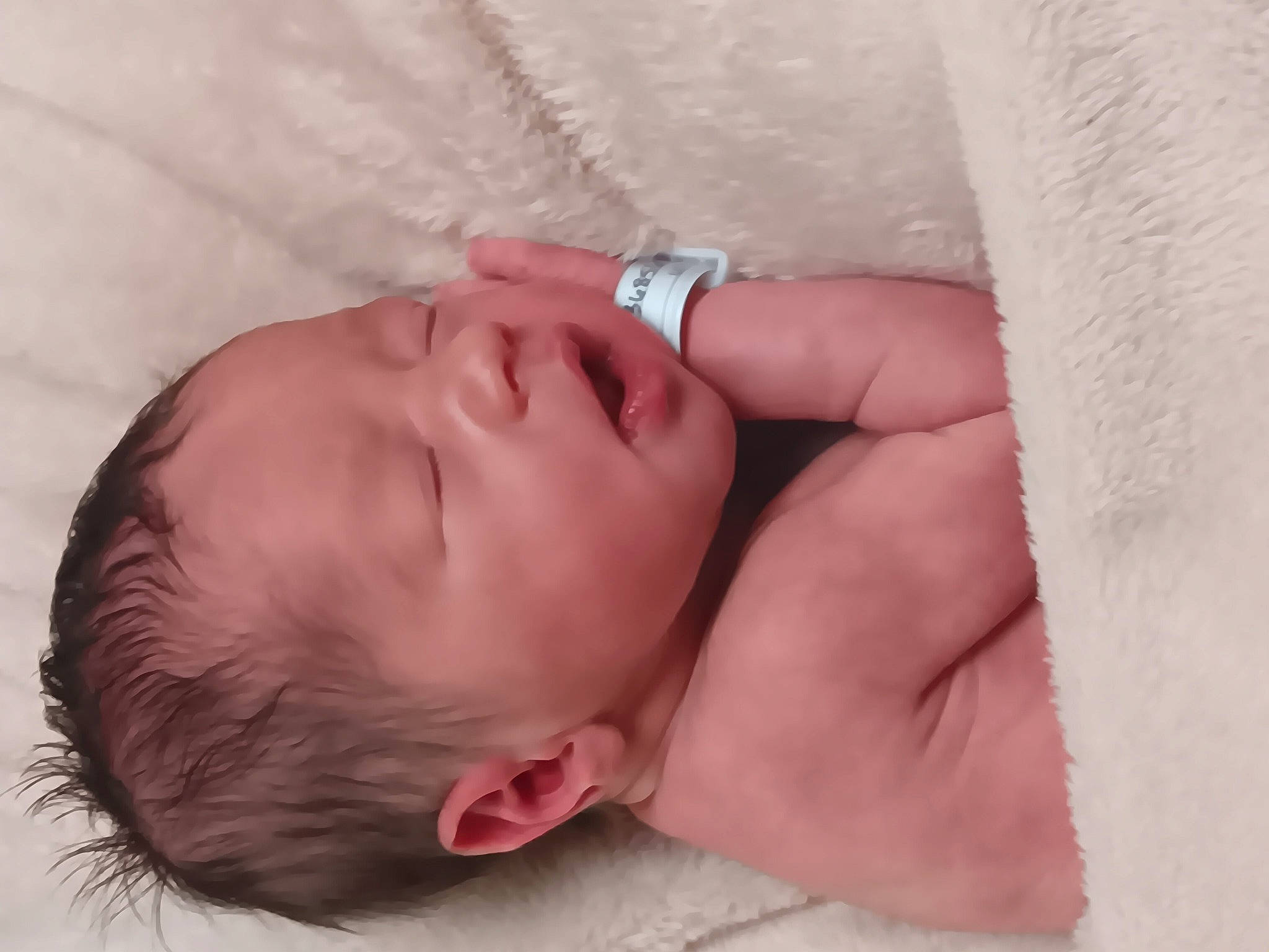 Sarah joined the competition — help win amazing prizes! baby, baby_sleeping, baby_toddler_clothing, cheek, child, comfort, ear, eyelash, facial_expression, finger, gesture, head, headgear, lip, mouth, neck, nose, person, skin, textile