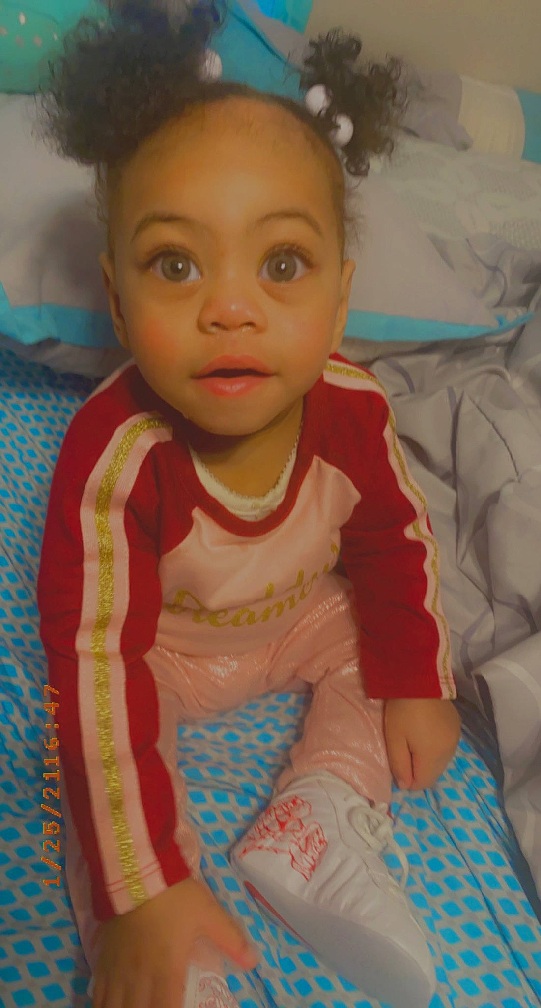 Shakayla joined the competition — help win amazing prizes! baby_toddler_clothing, cheek, chin, dress, eye, eyebrow, face, forehead, hairstyle, head, human_body, iris, lip, neck, nose, organ, person, product, skin, sleeve