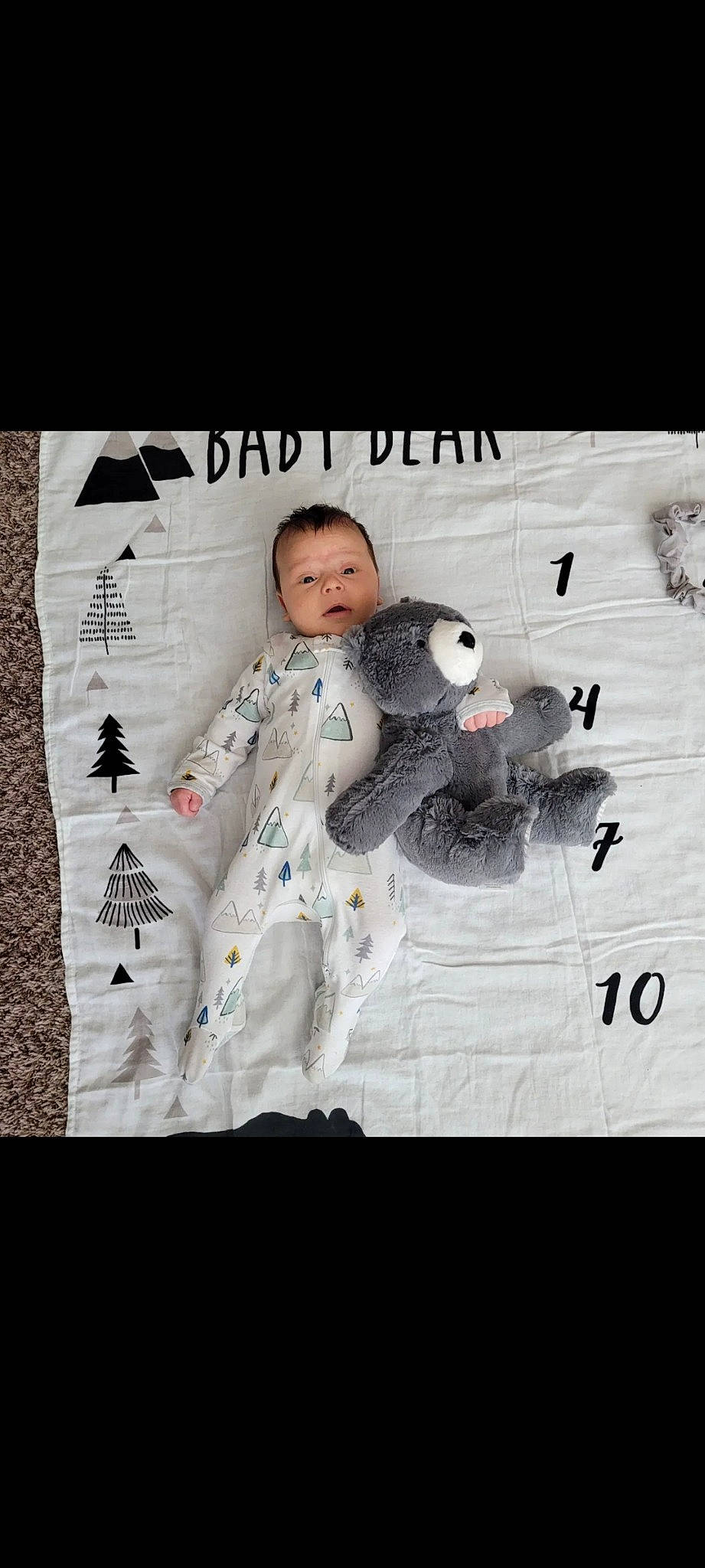 Fletcher joined the competition — help win amazing prizes! art, baby, baby_products, baby_toddler_clothing, costume, fictional_character, font, formal_wear, fur, happy, linens, pattern, person, plush, sleeve, stuffed_toy, suit, teddy_bear, textile, toddler