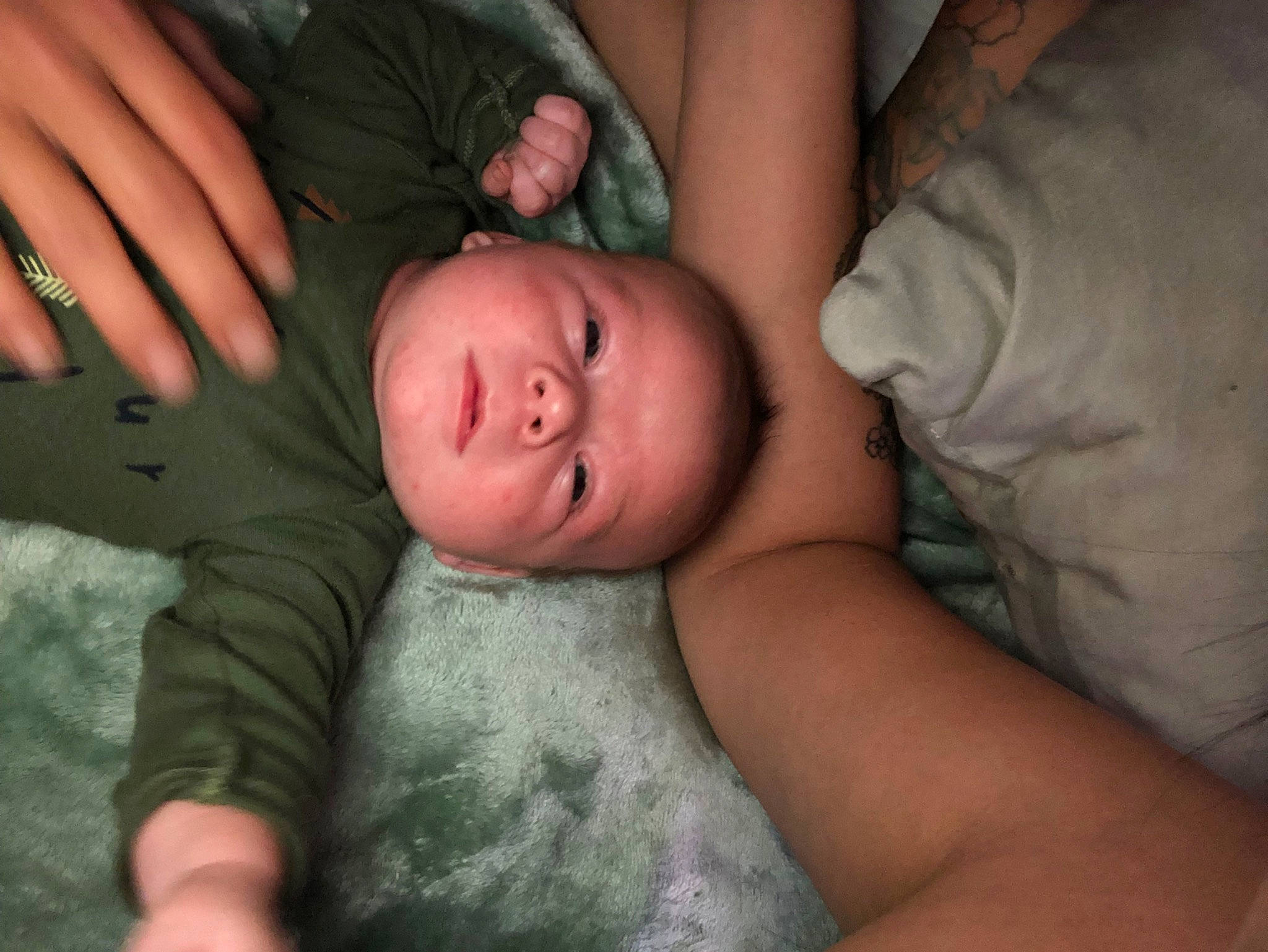 Zaydon joined the competition — help win amazing prizes! abdomen, baby, cheek, chest, comfort, elbow, eye, finger, flash_photography, gesture, hair, head, human_body, iris, muscle, nose, person, skin, stomach, thumb