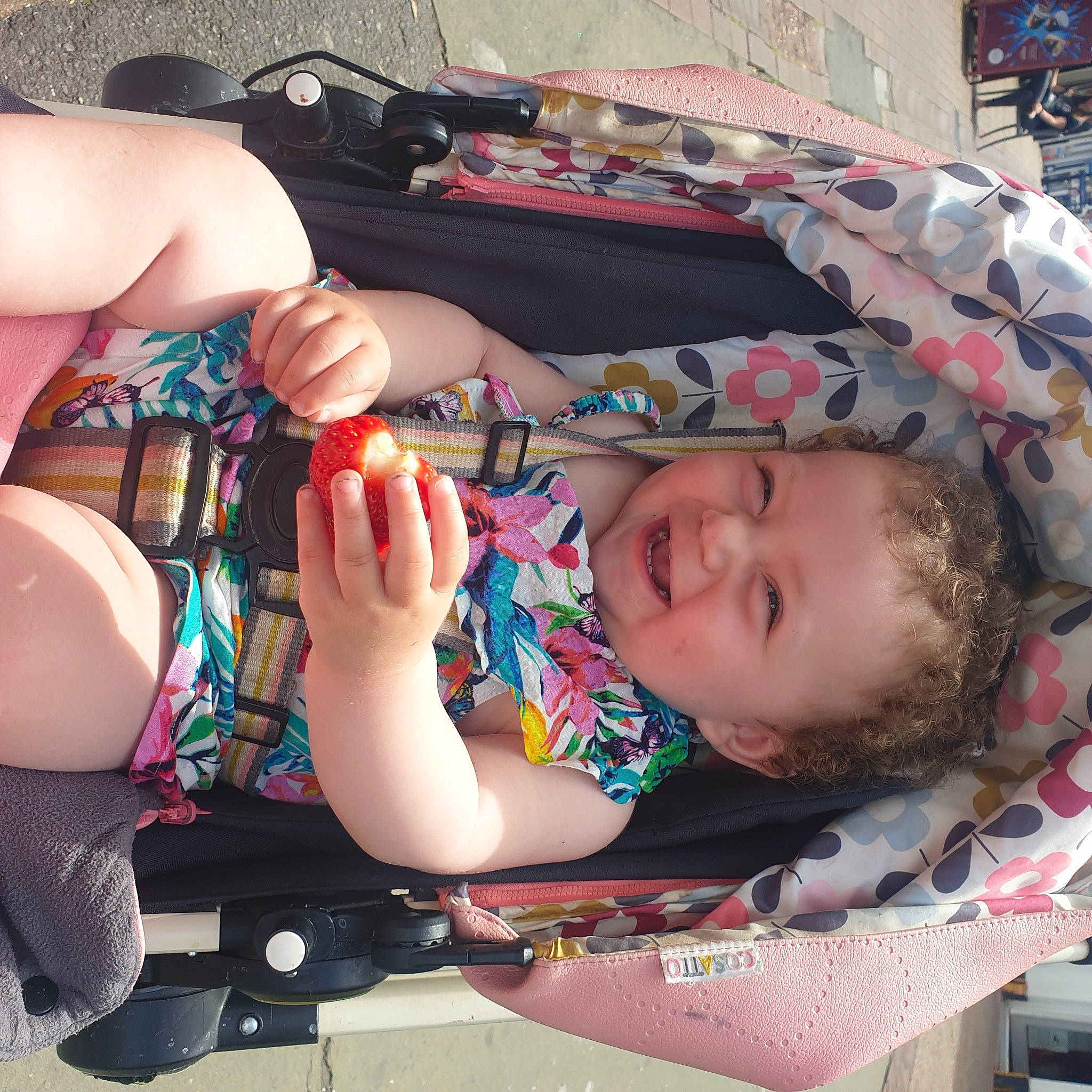 Laylah joined the competition — help win amazing prizes! baby, brassiere, chest, child, cool, facial_expression, fun, hairstyle, human, human_leg, joy, maillot, nail, pattern, person, pink, skin, summer, swimwear, textile