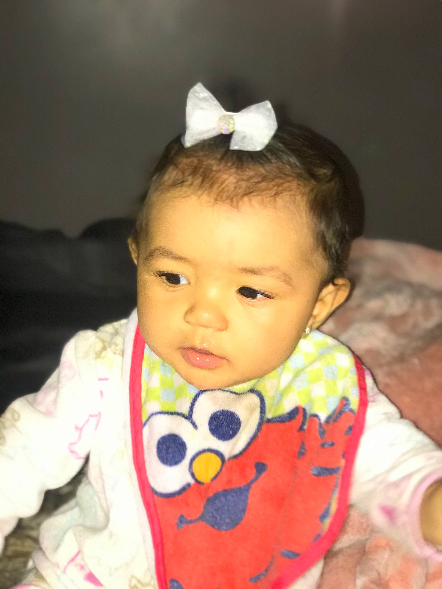 Olivia Grace joined the competition — help win amazing prizes! baby, cheek, child, ear, eye, face, forehead, hair_accessory, head, neck, nose, person, skin, toddler