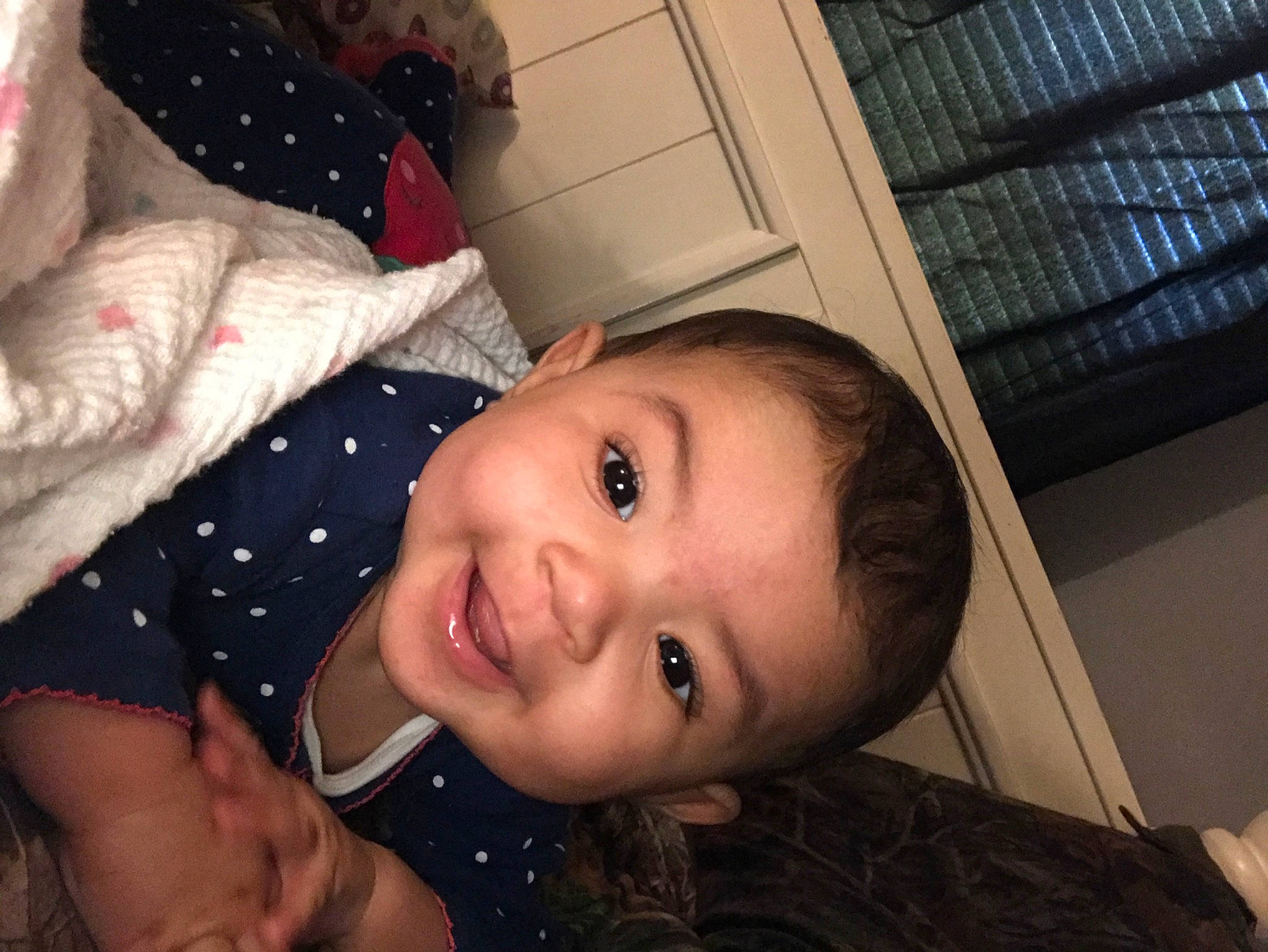 Olivia Grace joined the competition — help win amazing prizes! baby, cheek, child, ear, eye, face, forehead, head, lip, mouth, nose, person, skin, smile, toddler