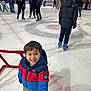 activity, arena, background, child, gloves, group, happy, hood, ice, ice_rink, jacket, levis, outdoor, people, recreation, skates, skating, smile, sports, winter_clothing