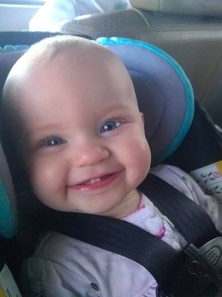 Rilynn joined the competition — help win amazing prizes! cheek, child, chin, day, ear, emotion, eye, eyebrow, face, forehead, head, human_hair_color, infant, joy, mouth, nose, person, product, skin, smile