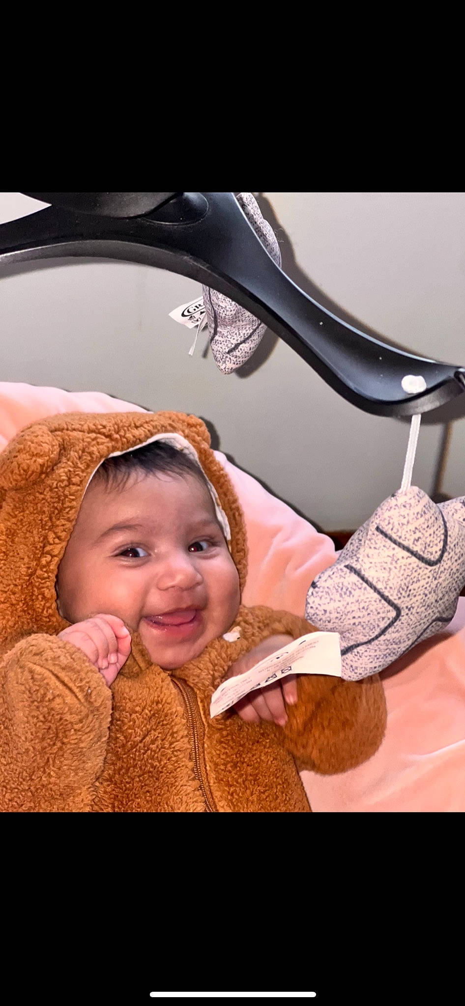 Kehlani is registered to the contest to win money with this photo: baby, baby_toddler_clothing, cheek, child, comfort, finger, fun, gesture, happy, head, headwear, iris, lip, mouth, nose, person, photograph, skin, smile, textile