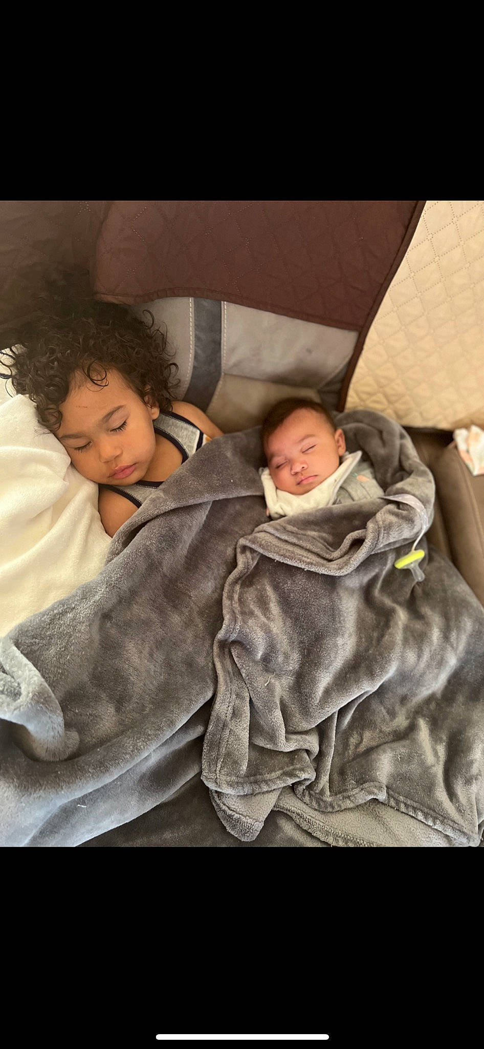 Damien joined the competition — help win amazing prizes! baby, bedding, bedtime, blanket, car_seat, cheek, child, comfort, fun, fur, gesture, illustration, linens, nap, person, room, sitting, sleeve, throw_pillow, toddler