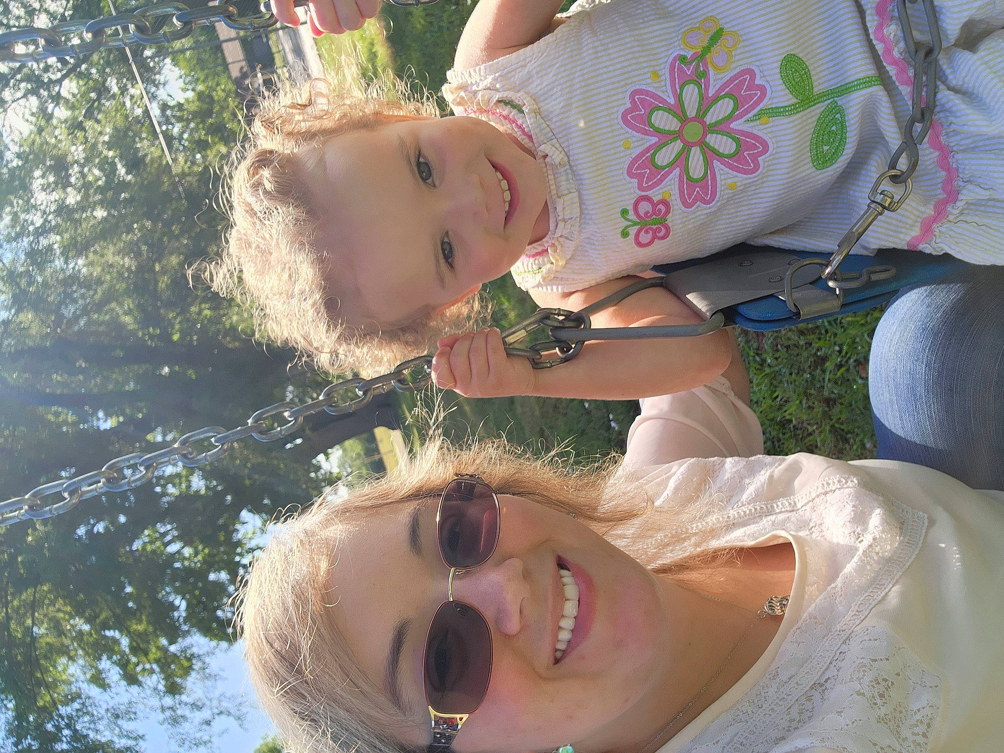 Abigail joined the competition — help win amazing prizes! finger, gesture, grass, green, happy, joy, light, mammal, mouth, nose, people_in_nature, person, photograph, pink, plant, skin, smile, sunlight, tree, vertebrate