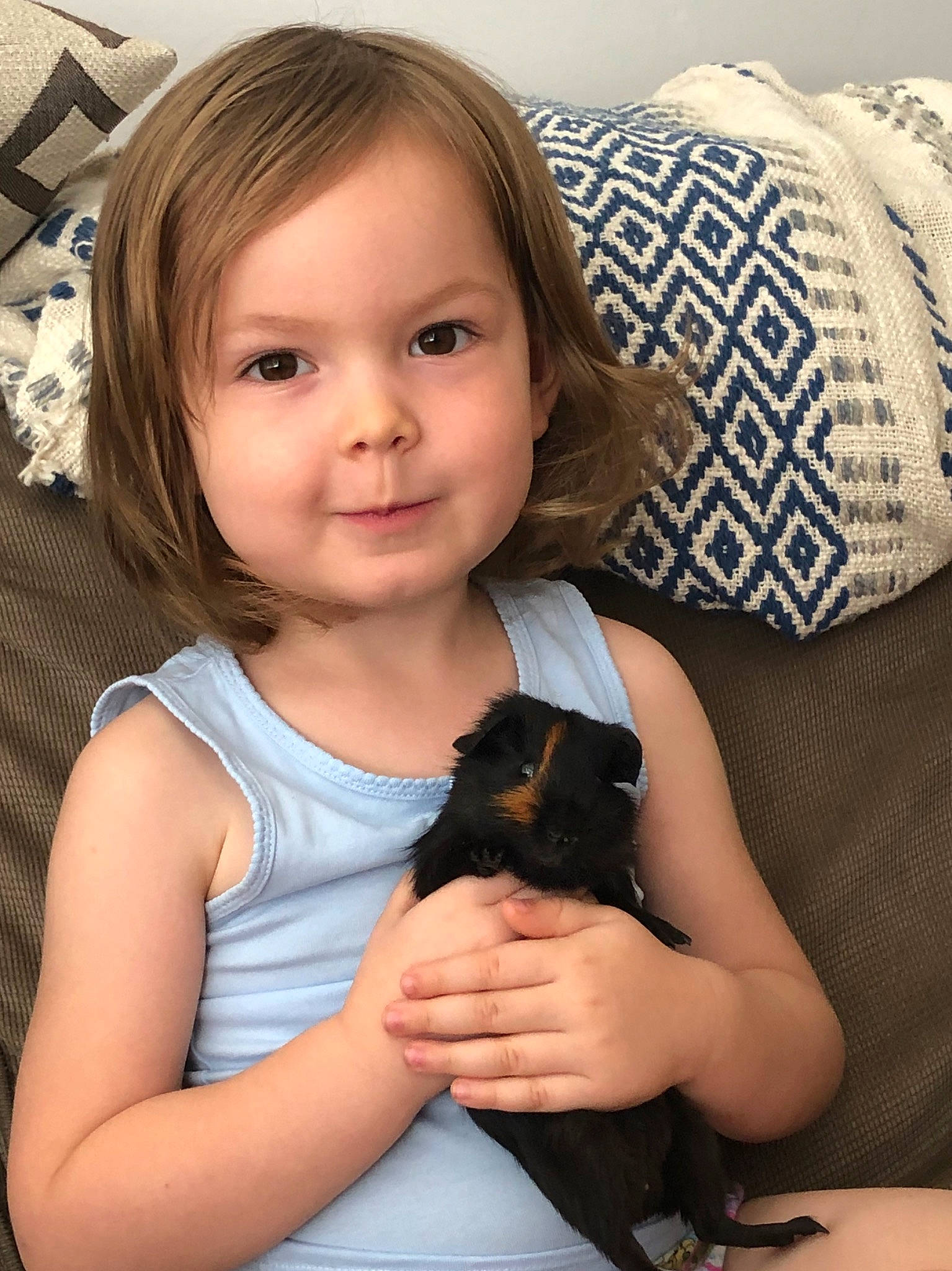 Amberley joined the competition — help win amazing prizes! baby_toddler_clothing, blond, brown_hair, day_dress, finger, foot, hand, human, iris, joy, linens, nail, person, thumb, toy, vertebrate