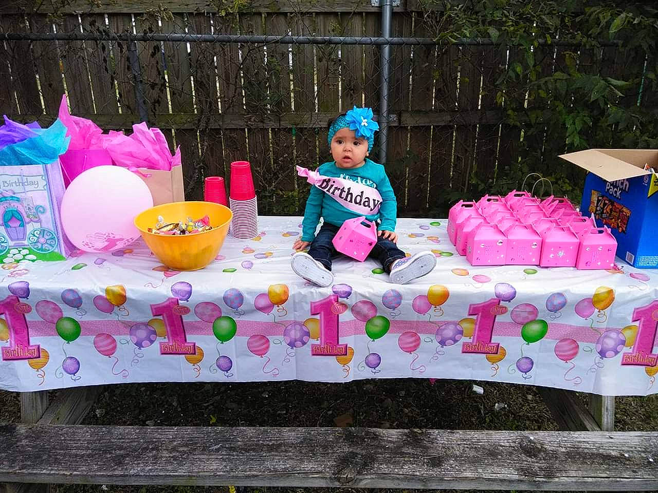 Ezila joined the competition — help win amazing prizes! birthday, buttercream, cake, child, dessert, food, headwear, icing, party, person, pink, play, sweetness, table