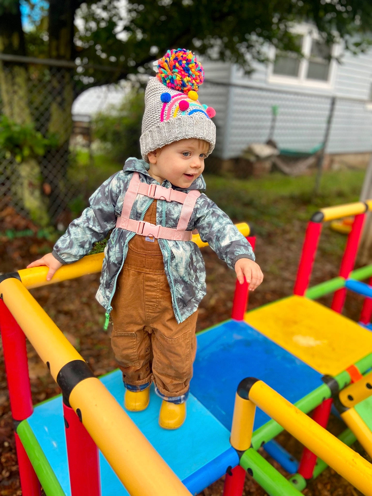 Thorn joined the competition — help win amazing prizes! baby, baby_toddler_clothing, cap, child, city, event, fun, grass, happy, headwear, leisure, outdoor_play_equipment, outdoor_recreation, person, photograph, plant, play, playground, public_space, recreation