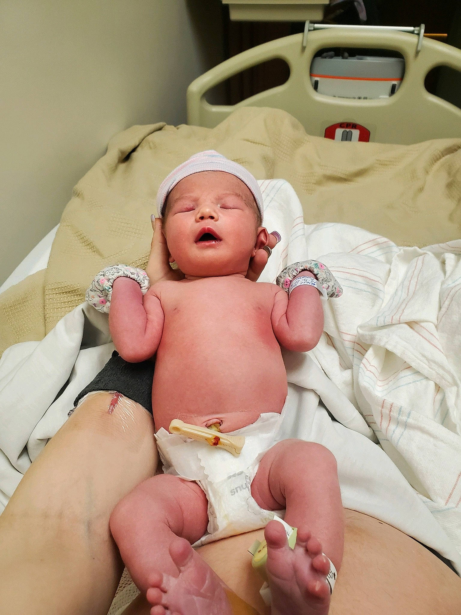 Charli joined the competition — help win amazing prizes! abdomen, baby, baby_products, baby_safety, baby_sleeping, baby_toddler_clothing, child, comfort, finger, head, health_care, hospital, knee, person, service, skin, stomach, thigh, thumb, toddler