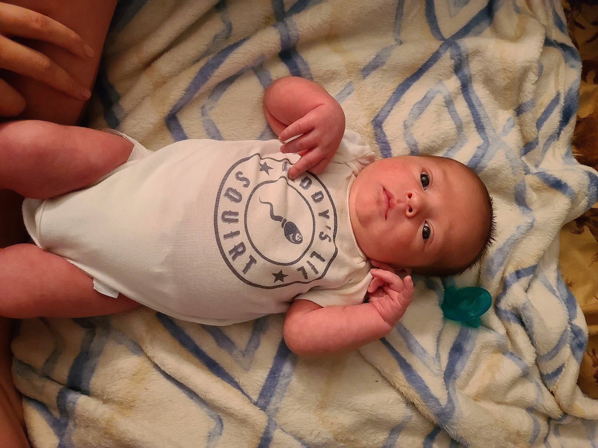 Kolten joined the competition — help win amazing prizes! baby, baby_products, bedtime, birth, child, hand, person, product, sleep, toddler