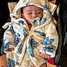 Agustin joined the competition — help win amazing prizes! baby, sleeping, pacifier, robe, cartoon_pattern, diaper, infant, cozy, cute, child, soft_texture, peaceful, hand, face, indoor, blanket, clothing, portrait, resting, newborn