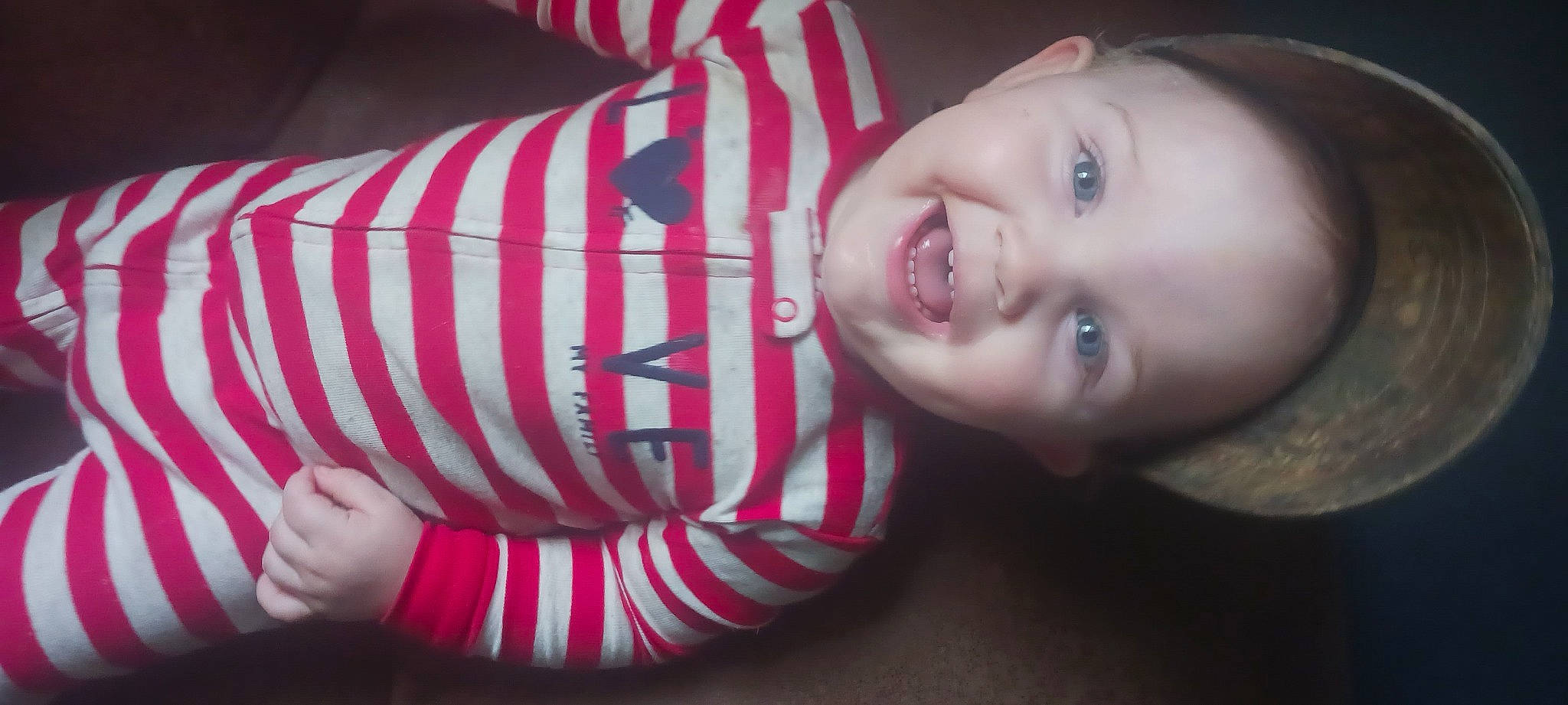 Rayden joined the competition — help win amazing prizes! baby, baby_laughing, baby_products, baby_toddler_clothing, carmine, cheek, finger, fun, happy, human_body, iris, lip, mouth, nose, pattern, person, skin, sleeve, smile, toddler