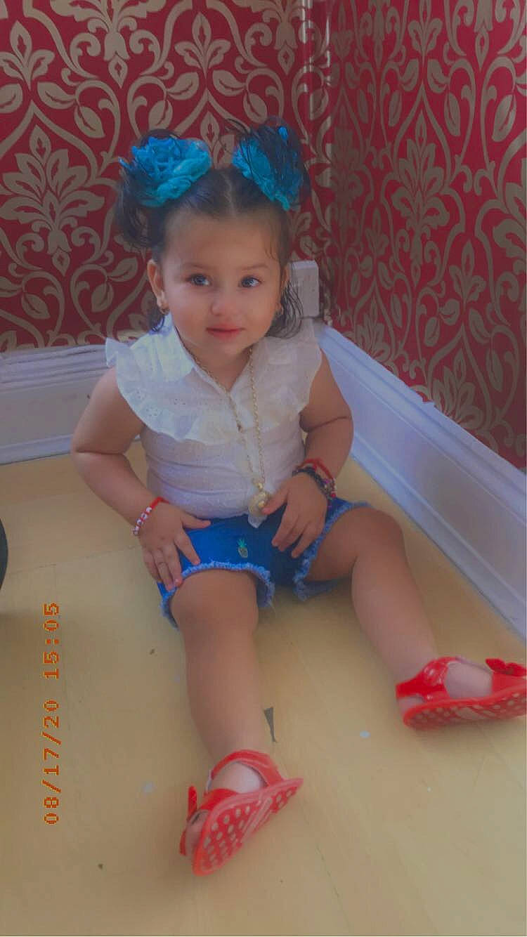 Romeisa joined the competition — help win amazing prizes! baby, baby_toddler_clothing, child, fashion_accessory, hair_accessory, headband, headgear, person, skin, toddler