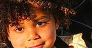 Azariah joined the competition — help win amazing prizes! child, toddler, curly_hair, car_seat, sunlight, smile, face, portrait, seatbelt, clothing, baby, child_seat, safety, cute, young_child, indoors, closeup, happy, person, car