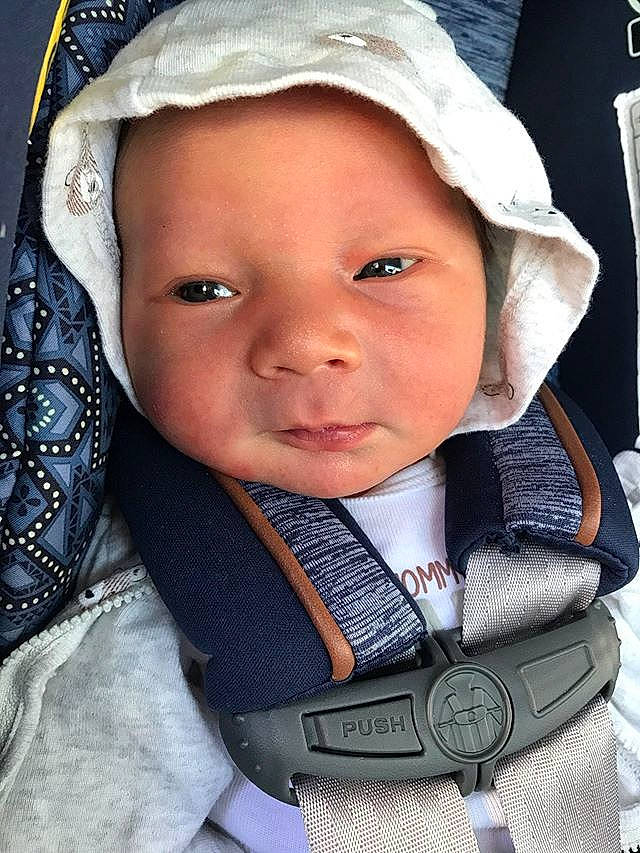 Ezra joined the competition — help win amazing prizes! auto_part, baby, baby_carriage, baby_in_car_seat, baby_products, car_seat, cheek, child, face, fashion_accessory, head, headgear, headwear, nose, person, product, seat_belt, skin, smile, toddler