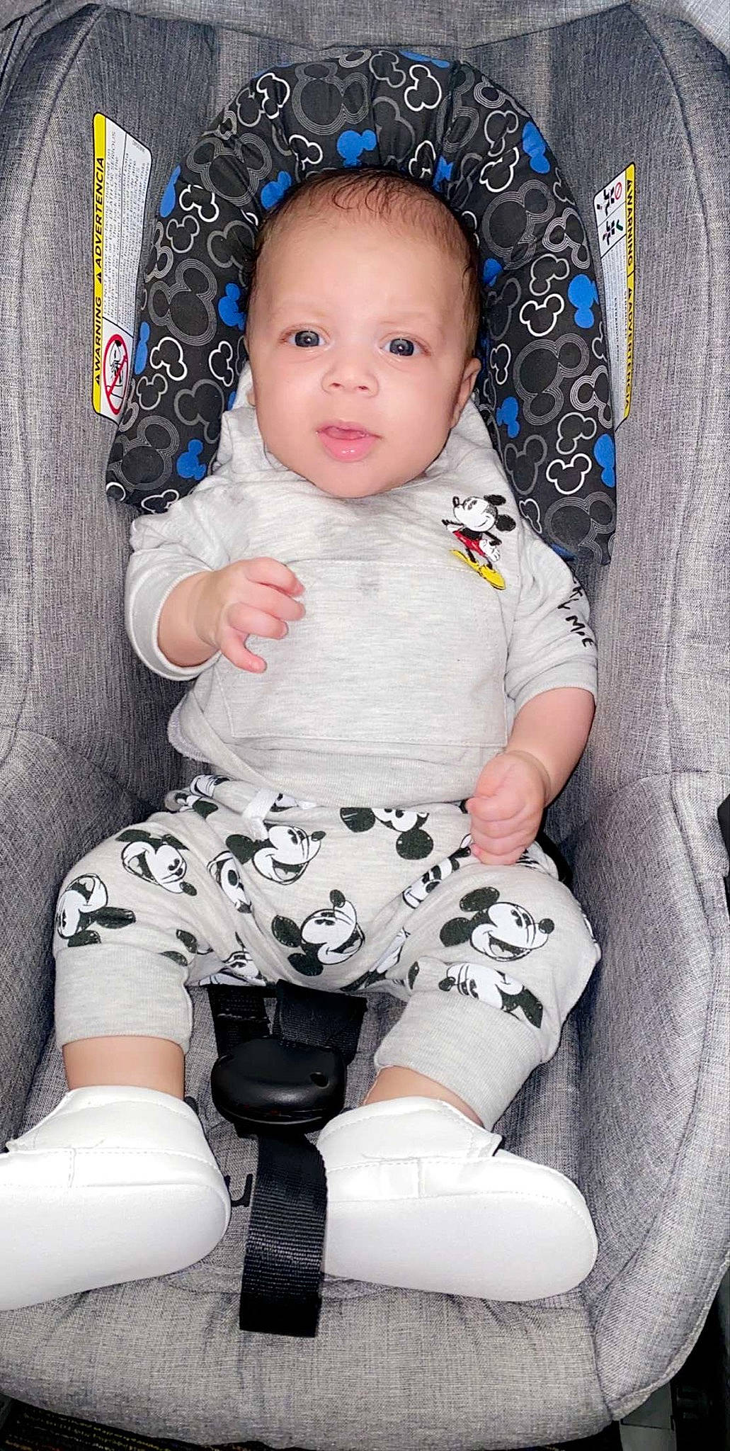 Jaziah joined the competition — help win amazing prizes! baby, baby_toddler_clothing, cheek, child, eye, leg, person, sitting, skin, toddler