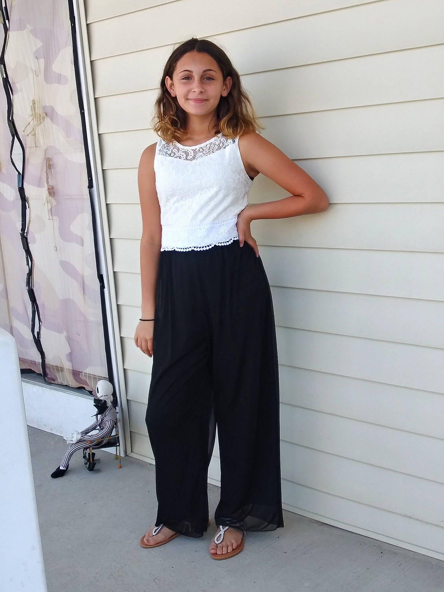 Jayla joined the competition — help win amazing prizes! abdomen, clothing, dress, footwear, formal_wear, joy, leg, neck, one_piece_garment, pattern, person, photo_shoot, shoe, shoulder, sportswear, standing, t_shirt, top, trousers, trunk