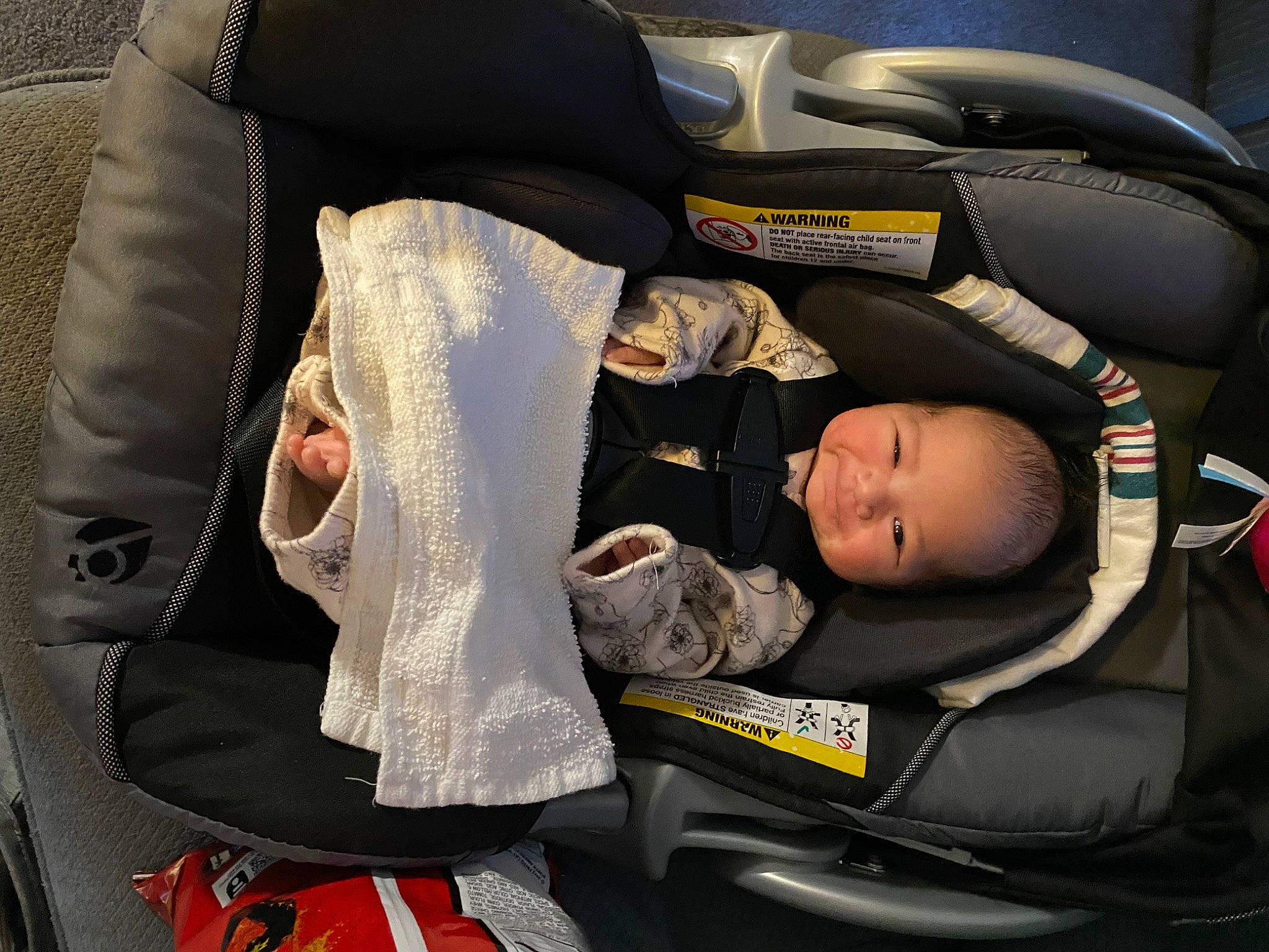 Freyja joined the competition — help win amazing prizes! auto_part, automotive_design, baby, baby_carriage, baby_in_car_seat, baby_products, baby_safety, bag, car_seat, carmine, child, comfort, joy, lap, luggage_and_bags, motor_vehicle, person, personal_protective_equipment, product, service