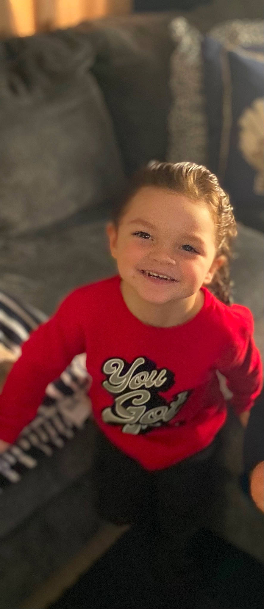 River joined the competition — help win amazing prizes! baby_toddler_clothing, cheek, child, chin, cool, eye, facial_expression, flash_photography, fun, happy, iris, joy, mouth, nose, person, sitting, skin, sleeve, smile, standing