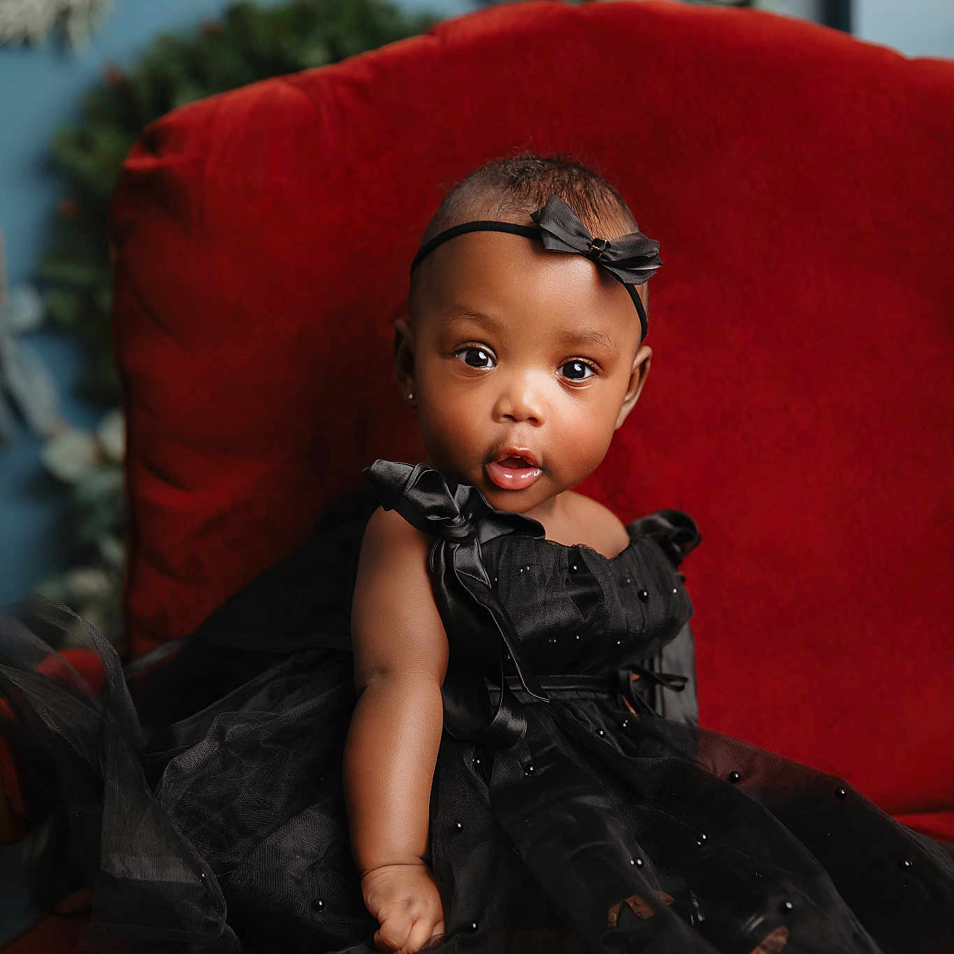 Peyton-Renee joined the competition — help win amazing prizes! armchair, baby, bodypart, chair, clothing, coat, couch, face, finger, furniture, hand, happy, head, jacket, person, photography, portrait, sitting, smile, velvet