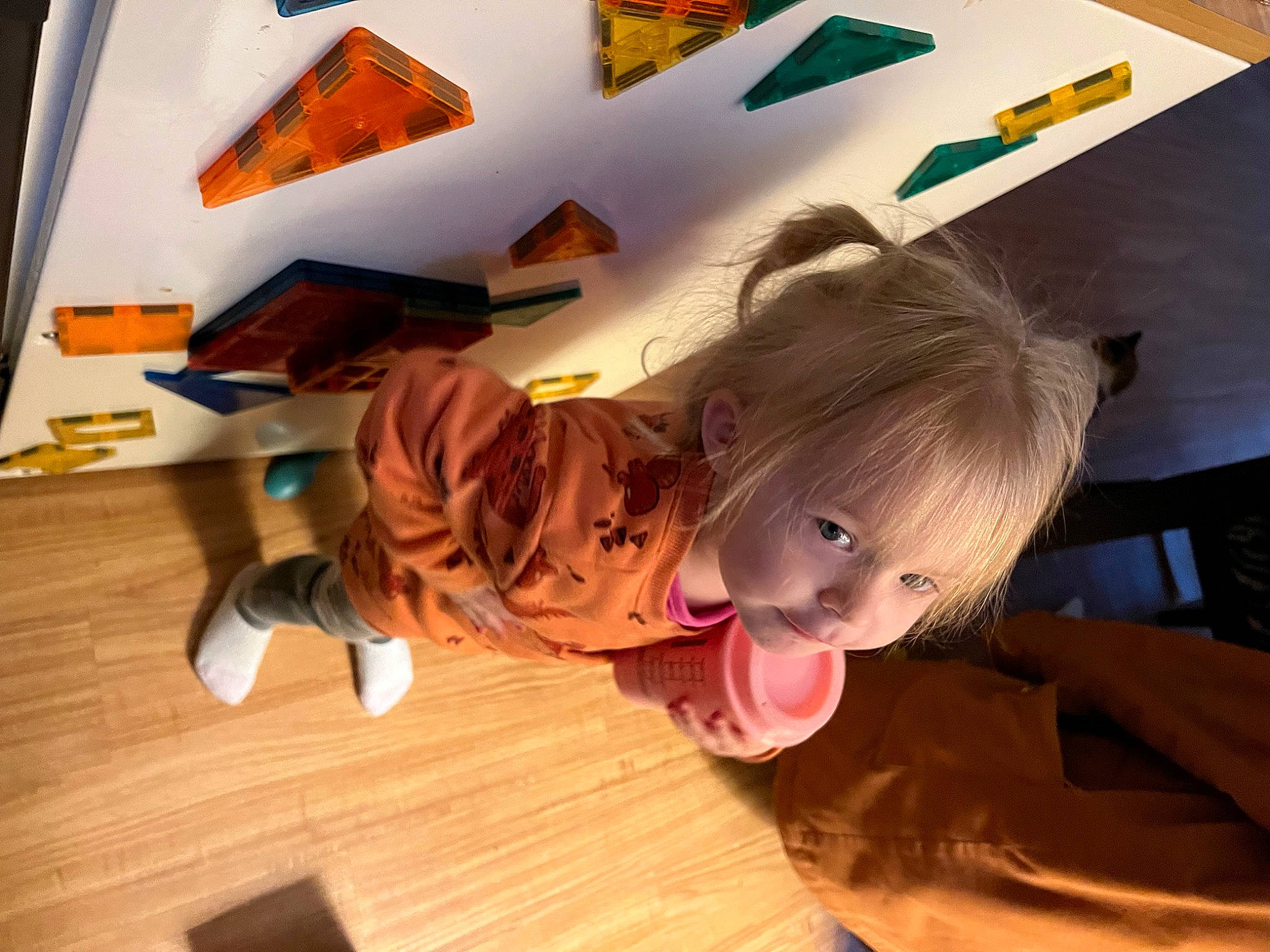 Rogue is registered to the contest to win money with this photo: art, bangs, child, floor, flooring, fun, hardwood, hime_cut, illustration, paper, paper_product, pattern, person, play, room, toddler, toy, visual_arts, wood, wood_flooring