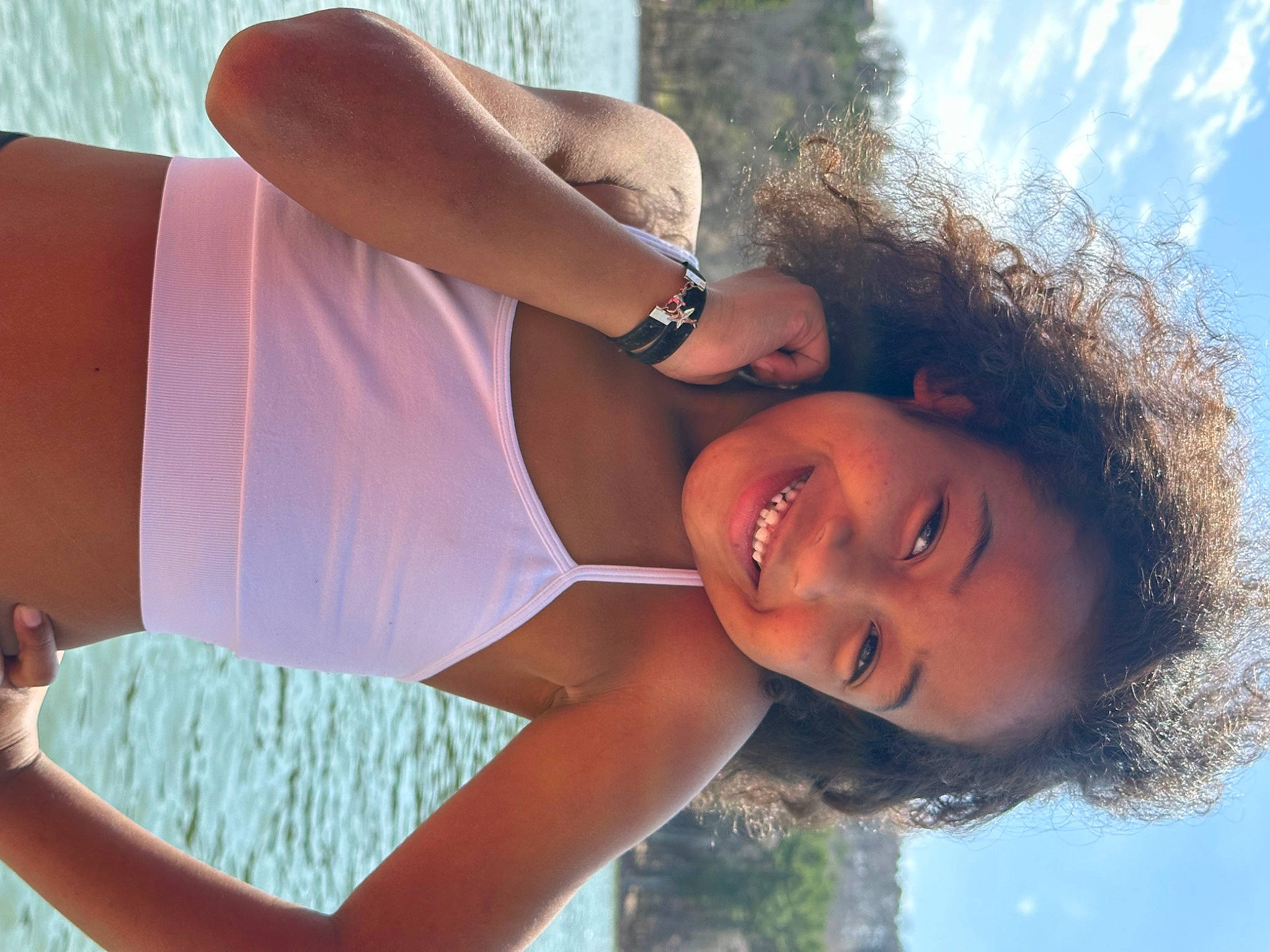 Ariya joined the competition — help win amazing prizes! arm, azure, cloud, fashion, flash_photography, gesture, happy, joint, joy, light, lip, neck, people_in_nature, person, photograph, shoulder, skin, sky, smile, sunlight