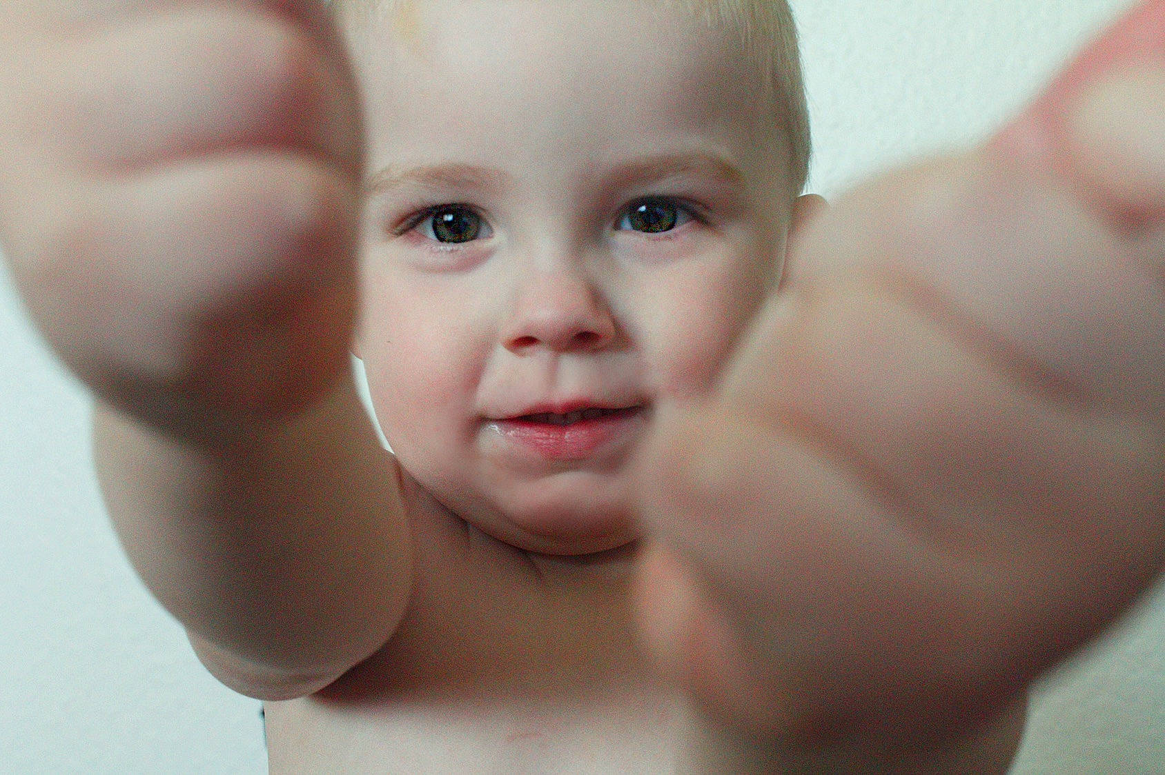 Clyde is registered to the contest to win money with this photo: baby, cheek, child, chin, close_up, eye, eyebrow, face, facial_expression, finger, forehead, hand, head, lip, mouth, muscle, nose, person, skin, smile