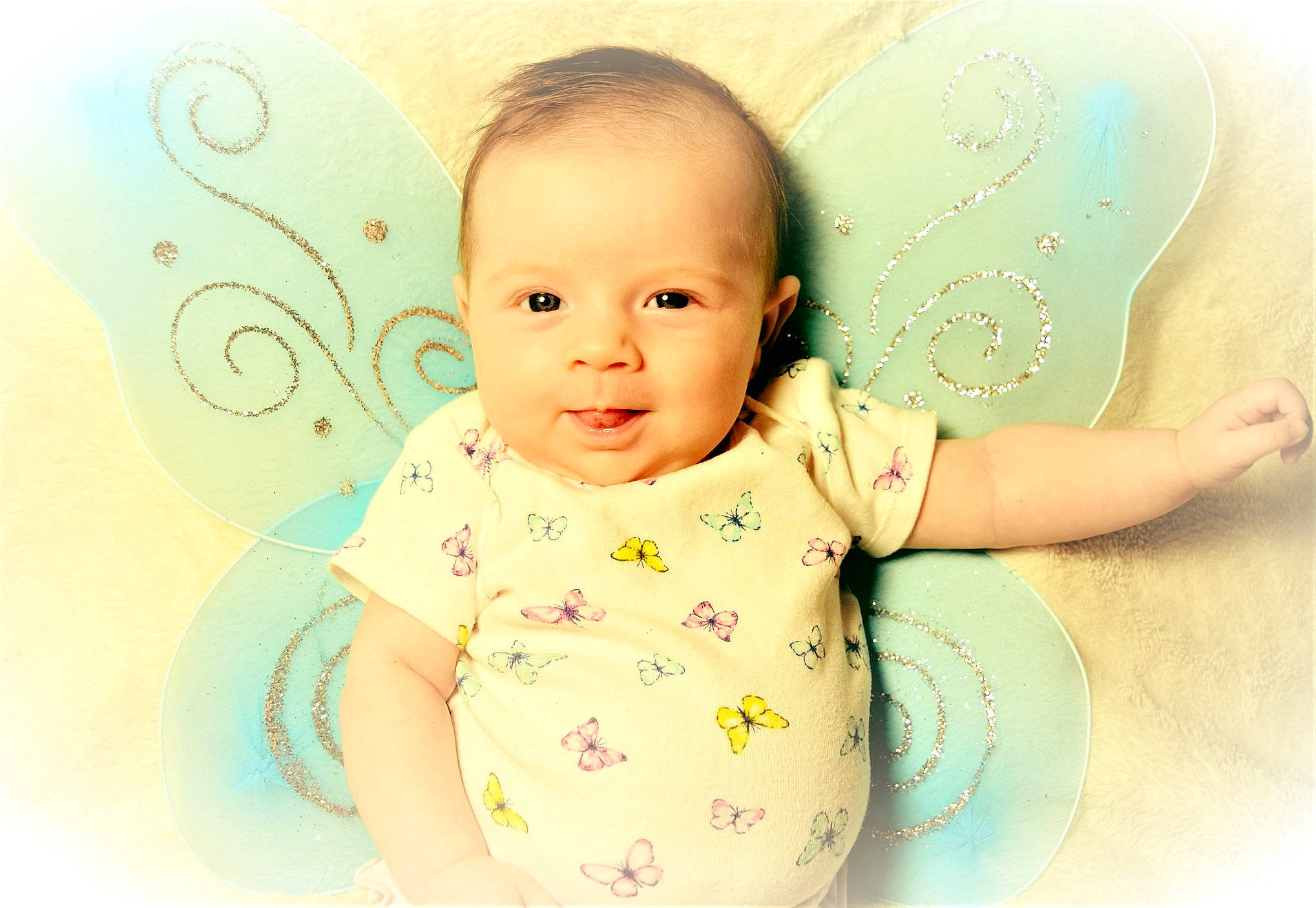 Riverlyn joined the competition — help win amazing prizes! baby, baby_toddler_clothing, cheek, child, face, happy, head, person, photography, pink, product, skin, smile, toddler