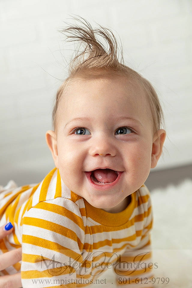 Greysen is registered to the contest to win money with this photo: baby, baby_laughing, baby_toddler_clothing, cheek, child, clothing, collar, eyelash, facial_expression, happy, iris, joy, linens, lip, nose, person, product, skin, sleeve, smile