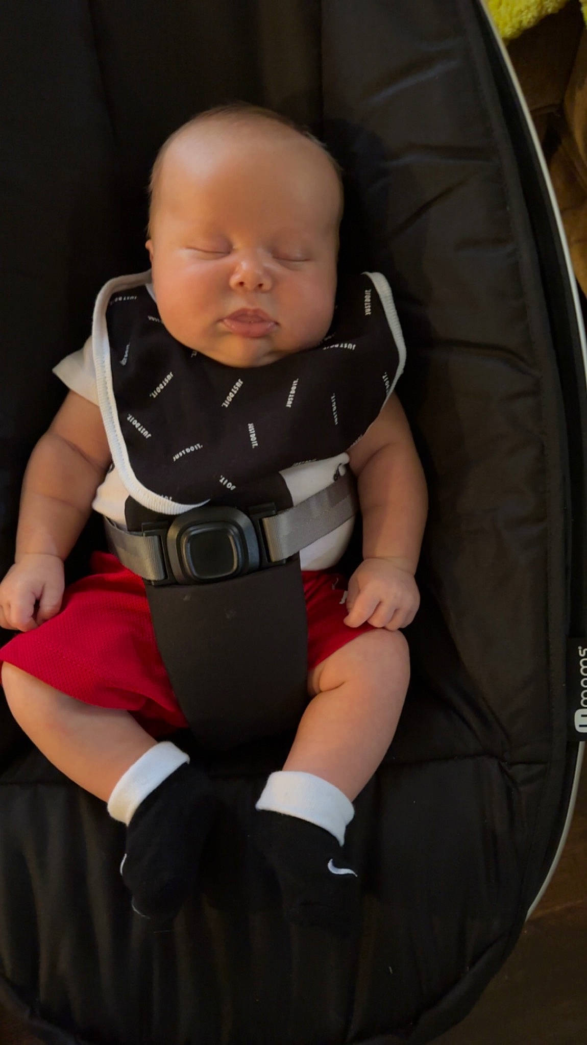 Kash joined the competition — help win amazing prizes! arm, baby, baby_carriage, baby_products, baby_toddler_clothing, car_seat, child, comfort, finger, flash_photography, gesture, knee, lap, leg, person, seat_belt, sitting, sleeve, sock, thigh